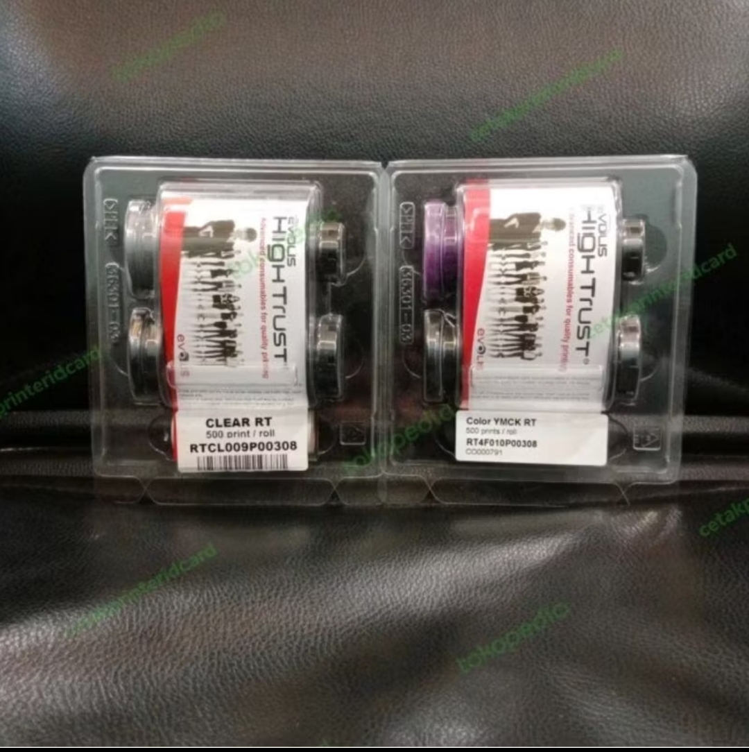 Ribbon YMCK dan Ribbon Film Evolis Avansia / Evolis / Evolis Avansia