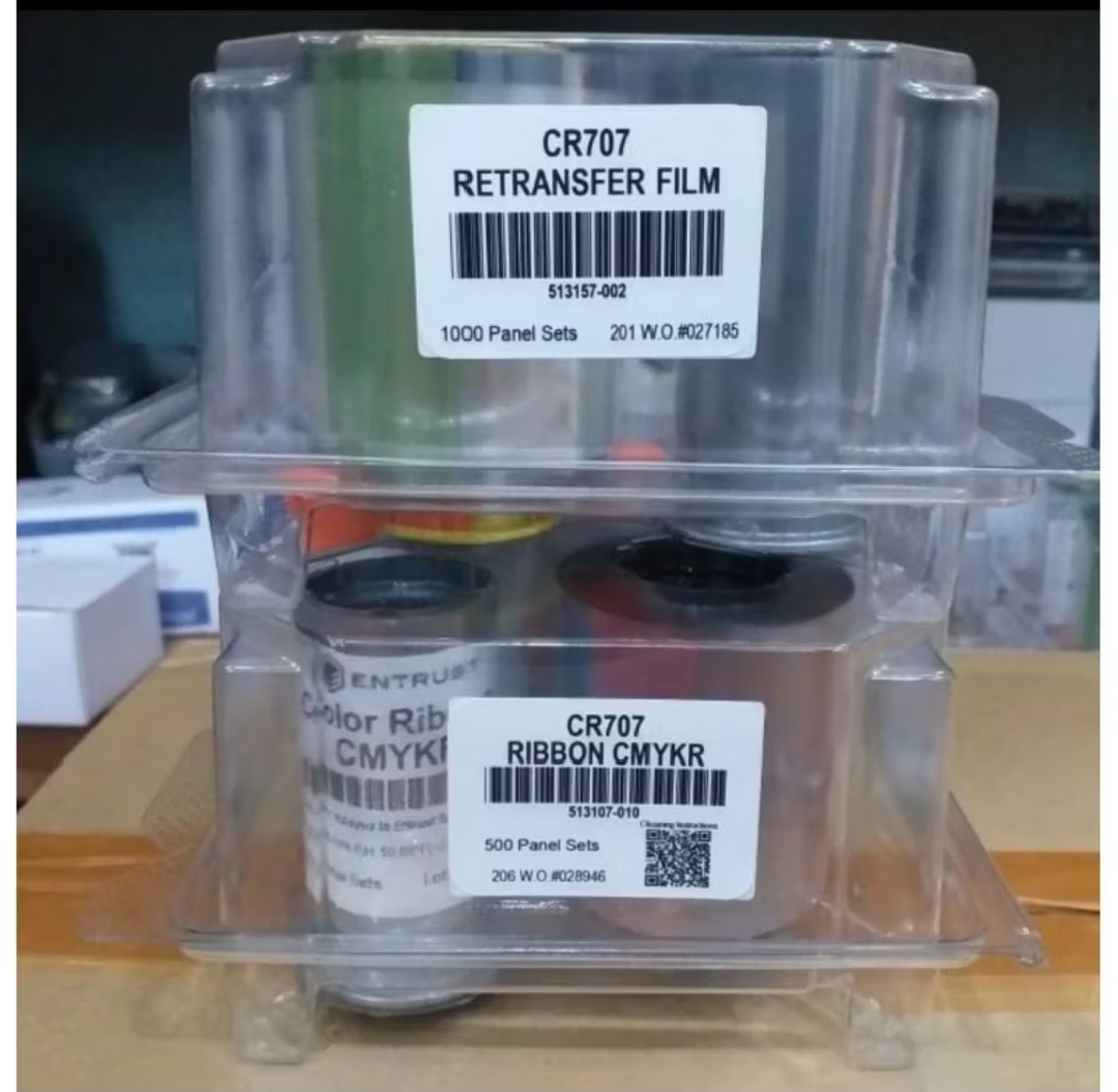 Ribbon Datacard CR 707 CMYKR 500 image