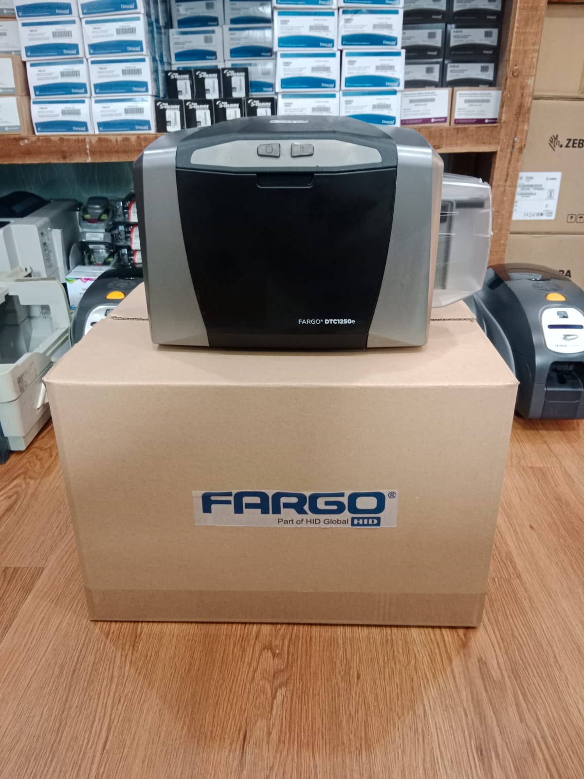 Printer ID Card Fargo DTC Second / Fargo 1250e / Bekas / Fargo DTC1250e